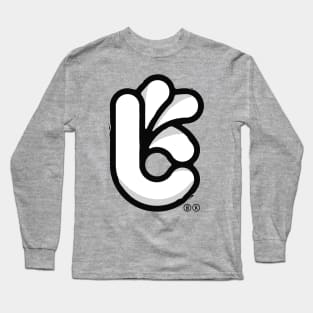 OK All Right Hand Sign Funny Cool Symbol Long Sleeve T-Shirt